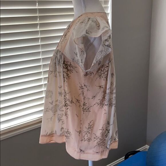 Ulla Johnson Peach and Cream Top - Picture 2 of 6